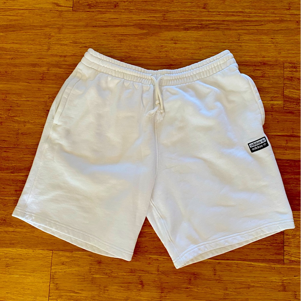 adidas Originals White Men Shorts